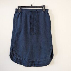 Joe Fresh Casual Chambray Skirt with Ruffle Hem - Extra Small